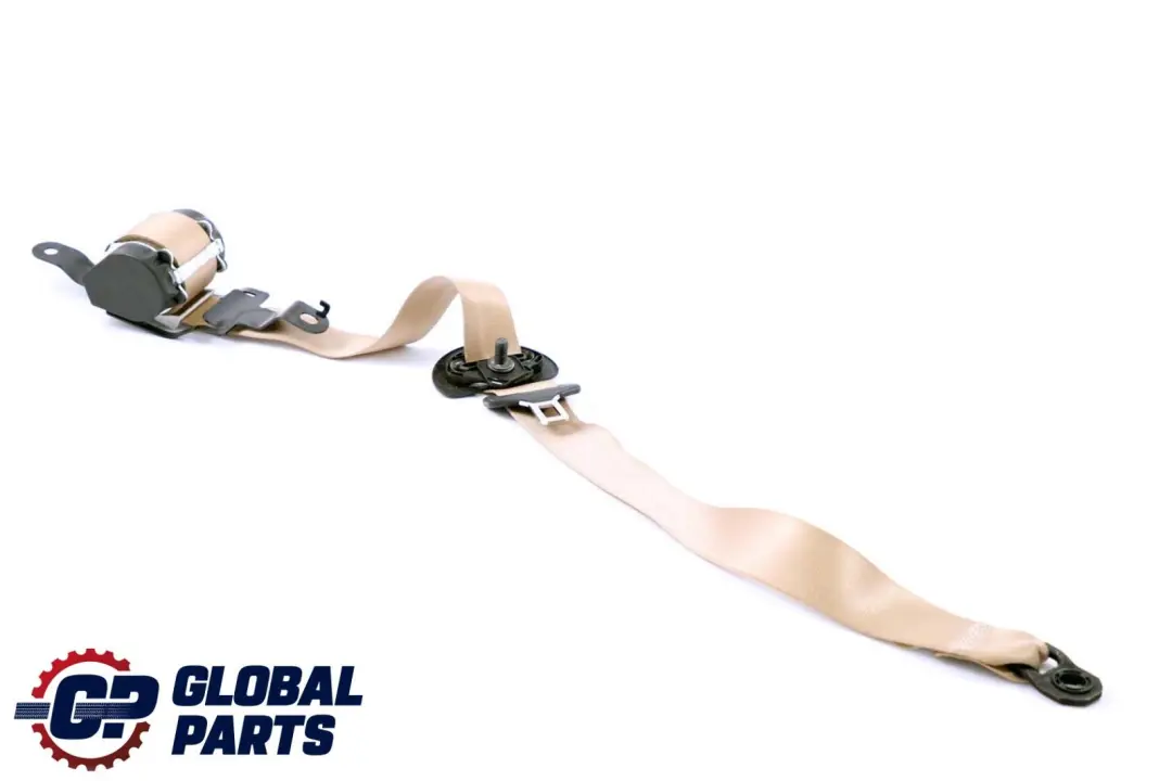 Left N/S Seat Upper Belt Beige to BMW X5 E70 LCI Rear with Part number 7171173 BMW X5 E70 LCI Rear Left N/S Seat Upper Belt Beige - SKU 7171173 - Part number 7171173