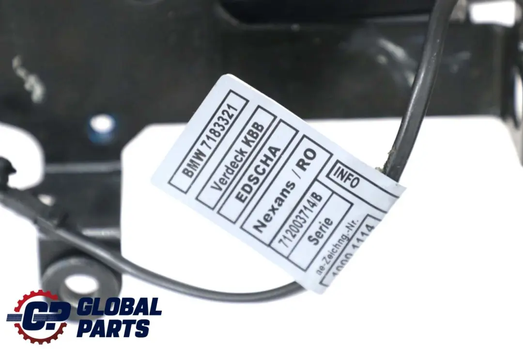 Cappotta Dachschale Chiusura per BMW E93 Cabrio con numero di parte 7171223 BMW E93 Cabrio Cappotta Dachschale Chiusura - SKU 7171223-2 - Numero di parte 7171223