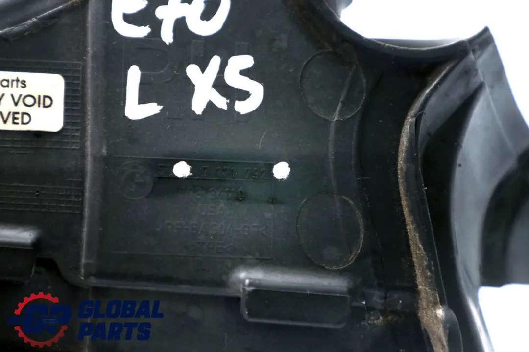 Tabique Compartimento Motor Exterior Superior Derecho para BMW X5 E70 con número de pieza 7171792 BMW X5 E70 Tabique Compartimento Motor Exterior Superior Derecho - SKU 7171792 - Número de pieza 7171792