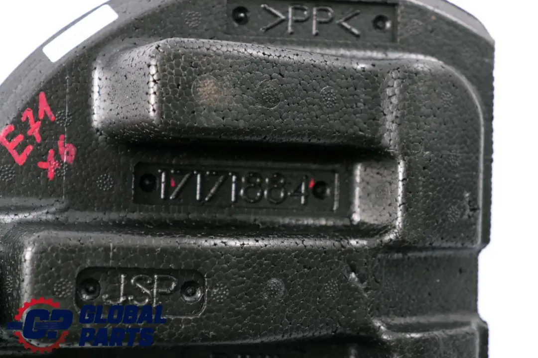 BMW X6 E71 Rücksitzverkleidung Polystyrol Einsatz Schwarz - SKU 7171884 - Teilenummer 7171884