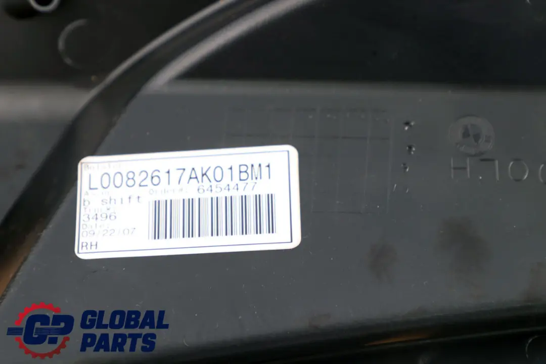 BMW X5 E70 Sedile Posteriore Laterale Sinistro Pannello Di Finitura Pelle Nera - SKU 7171937 - Numero di parte 7171937