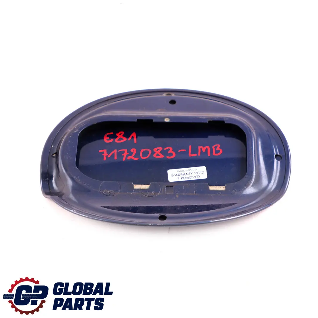 Filler Flap Fill In Flap Cover Le Mans Blau Blue 381 to BMW 1 Series E81 Fuel with Part number 7172083 BMW 1 Series E81 Fuel Filler Flap Fill In Flap Cover Le Mans Blau Blue 381 - SKU 7172083-LMB - Part number 7172083