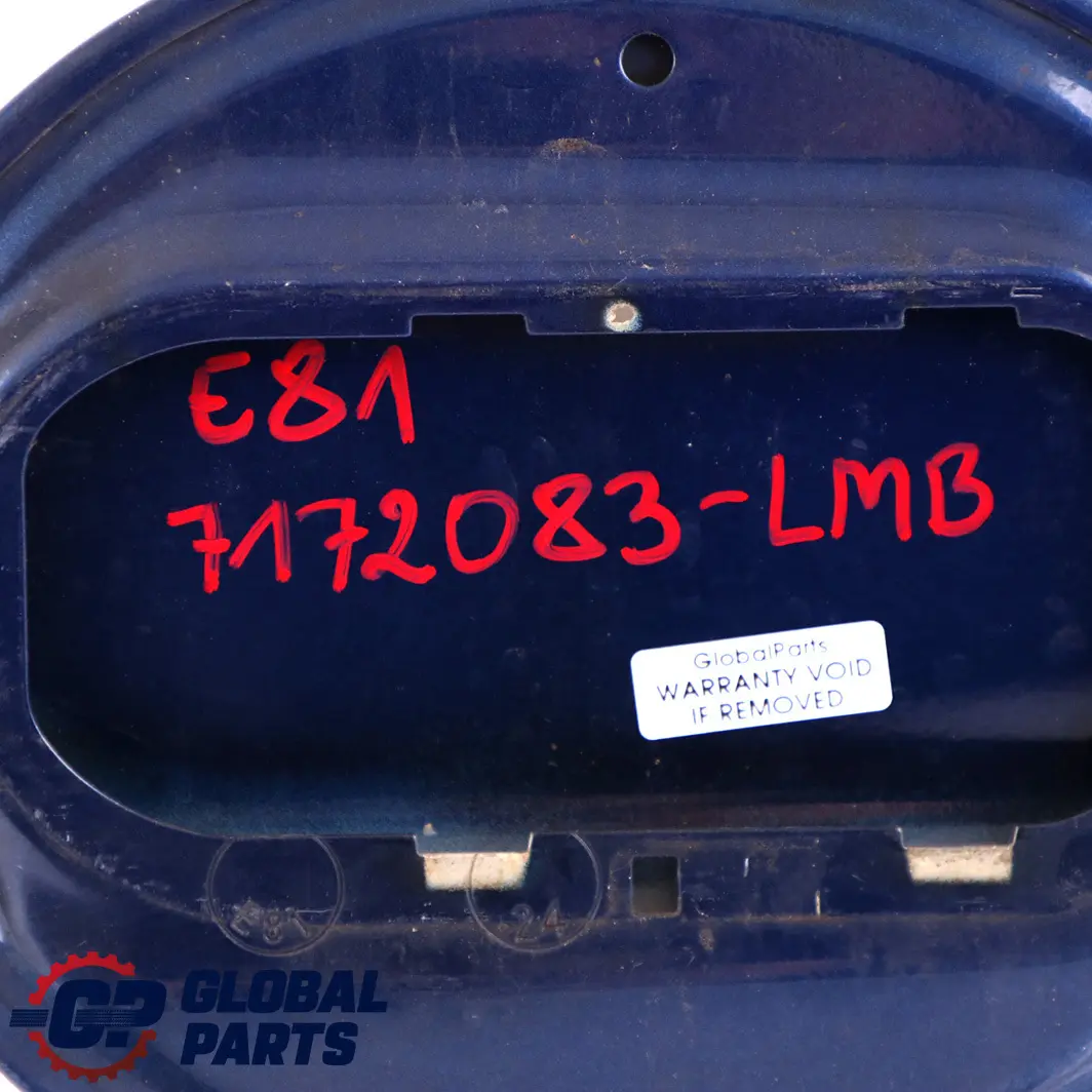Einfüllklappe Le Mans Blau Metallic 381 5117 für BMW 1 er E81 mit Teilenummer 7172083 BMW 1 er E81 Einfüllklappe Le Mans Blau Metallic 381 5117 - SKU 7172083-LMB - Teilenummer 7172083