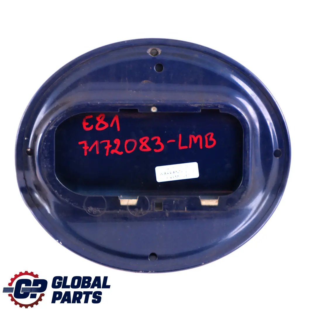 Filler Flap Fill In Flap Cover Le Mans Blau Blue 381 to BMW 1 Series E81 Fuel with Part number 7172083 BMW 1 Series E81 Fuel Filler Flap Fill In Flap Cover Le Mans Blau Blue 381 - SKU 7172083-LMB - Part number 7172083