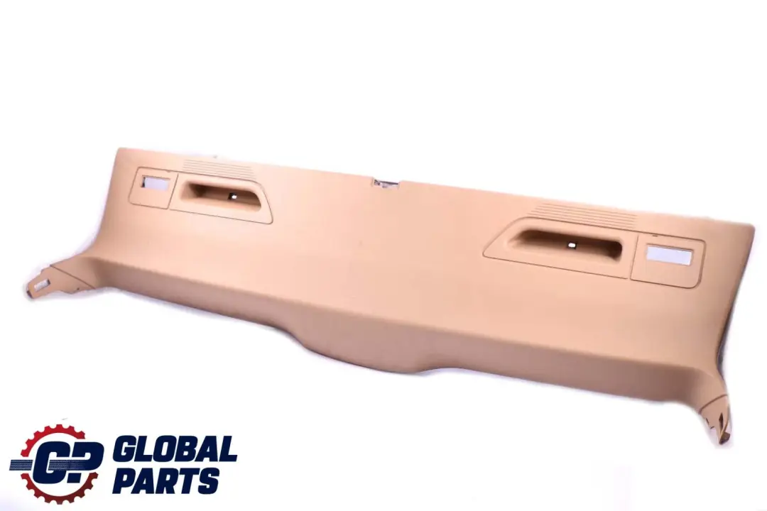 Embellecedor Tapa Maletero Centro Savanna Beige para BMW E70 con número de pieza 7172134 BMW E70 Embellecedor Tapa Maletero Centro Savanna Beige - SKU 7172134 - Número de pieza 7172134
