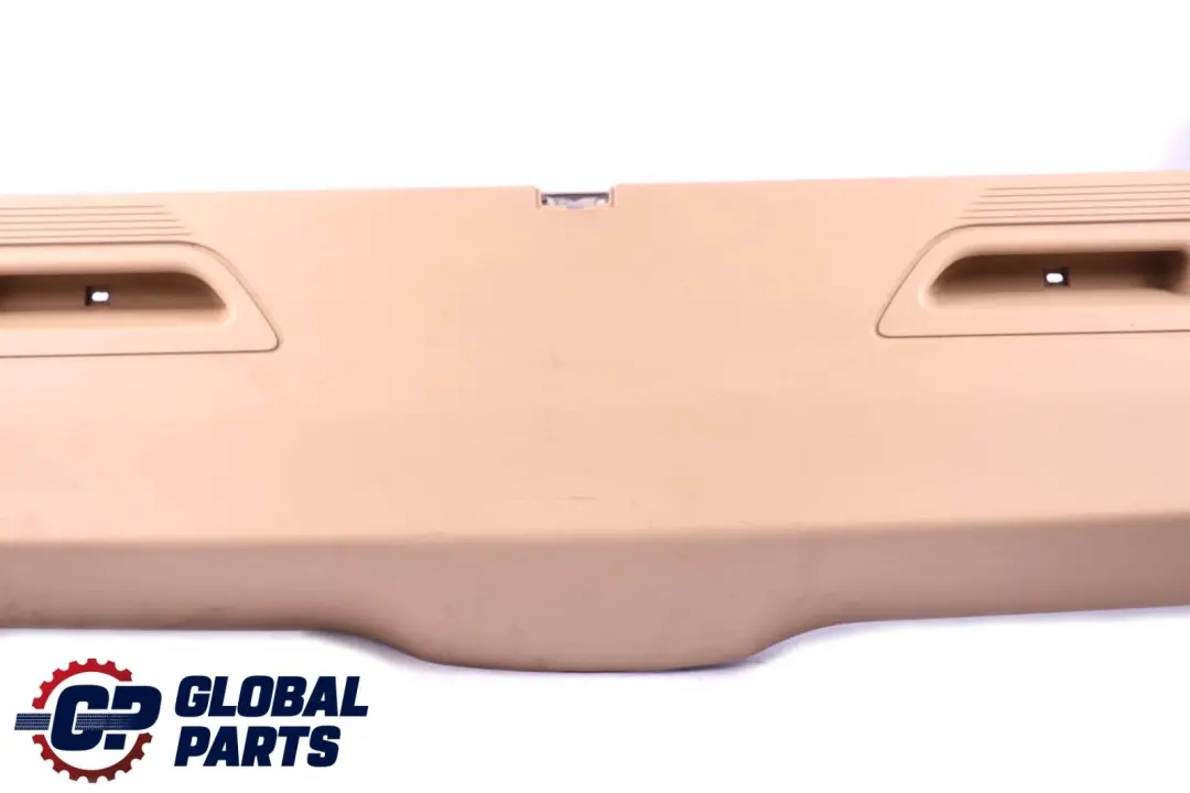 Embellecedor Tapa Maletero Centro Savanna Beige para BMW E70 con número de pieza 7172134 BMW E70 Embellecedor Tapa Maletero Centro Savanna Beige - SKU 7172134 - Número de pieza 7172134