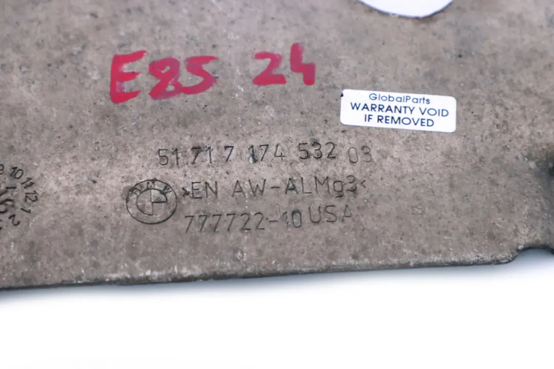 Luftführung Getriebe für BMW Z4 er E85 E86 mit Teilenummer 7174532 BMW Z4 er E85 E86 Luftführung Getriebe - SKU 7174532 - Teilenummer 7174532