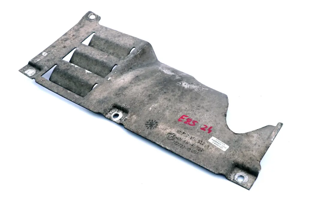 Conducto Trampilla Aire Transmisión para BMW Z4 E85 E86 con número de pieza 7174532 BMW Z4 E85 E86 Conducto Trampilla Aire Transmisión - SKU 7174532 - Número de pieza 7174532
