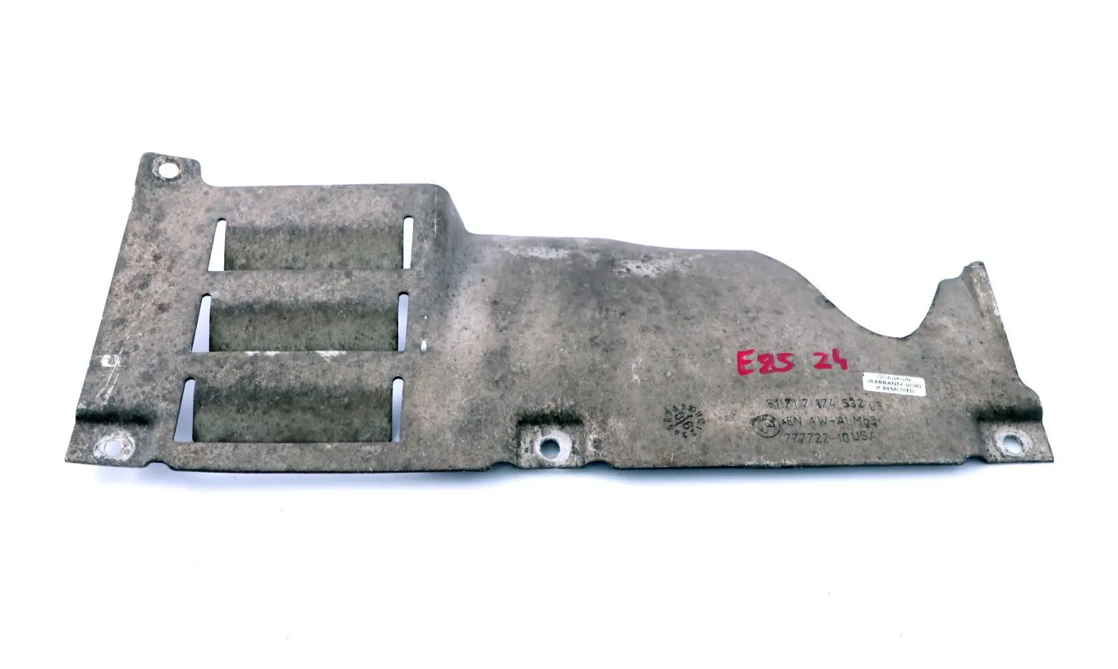 BMW Z4 E85 E86 Conducto Trampilla Aire Transmisión 7174532