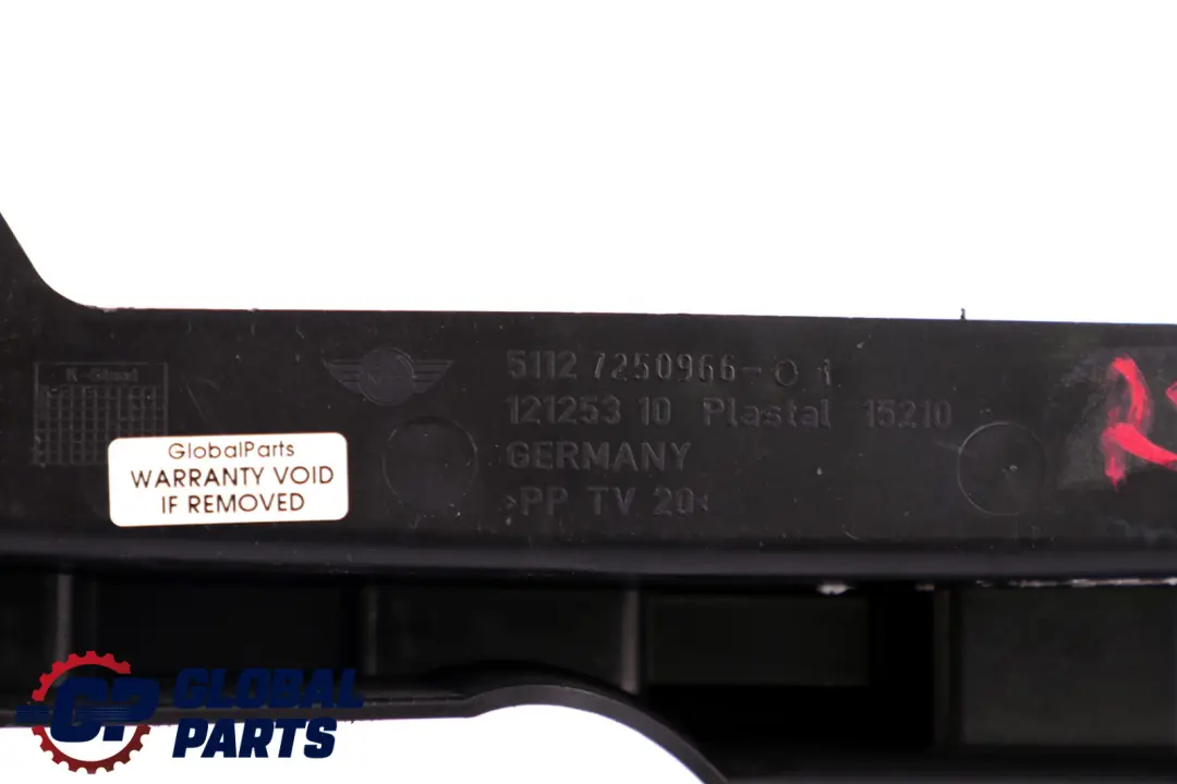 Mini Clubman R55 LCI Guida Supporto Staffa 7250966 - SKU 7174704 - Numero di parte 7174704