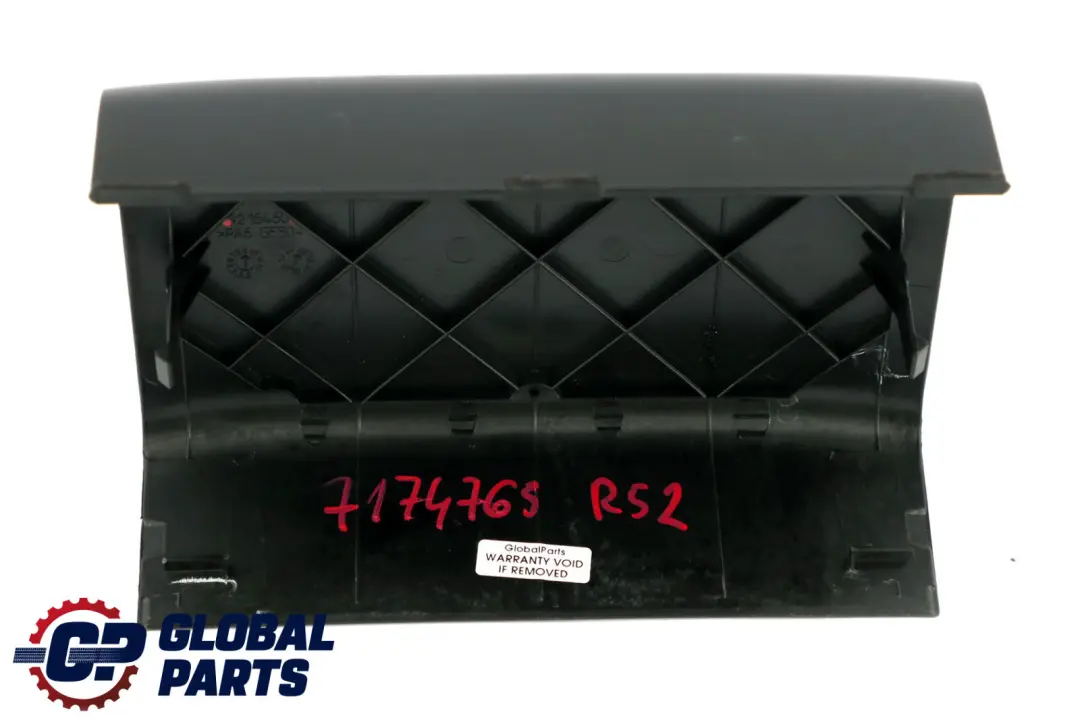 Revetement Conduit Noir 9216460 pour Mini Cooper 1 R52 Cabriolet à propos du numéro de pièce 7174765 Mini Cooper 1 R52 Cabriolet Revetement Conduit Noir 9216460 - SKU 7174765-1 - Numéro de pièce 7174765