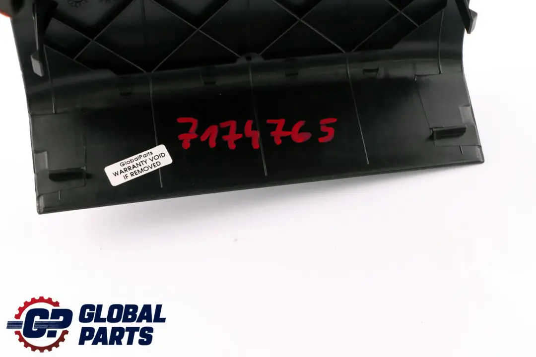 Revetement Conduit Noir 9216460 pour Mini Cooper R52 Cabriolet à propos du numéro de pièce 7174765 Mini Cooper R52 Cabriolet Revetement Conduit Noir 9216460 - SKU 7174765 - Numéro de pièce 7174765