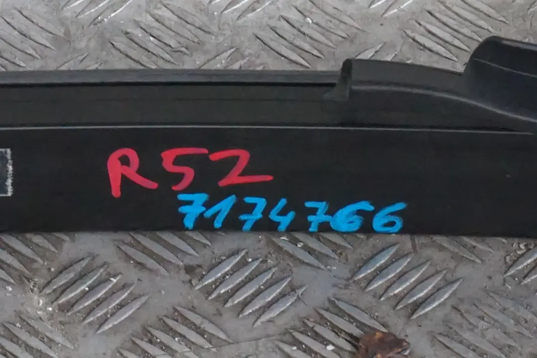 Capot Cabriolet Duree de Fer Revetement Support pour Mini R52 à propos du numéro de pièce 7174766 Mini R52 Capot Cabriolet Duree de Fer Revetement Support - SKU 7174766 - Numéro de pièce 7174766