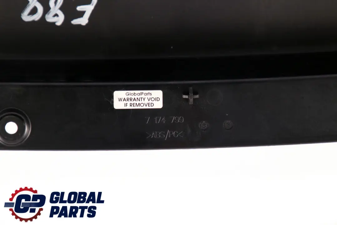 Windshield Frame Cover Folding Top Trim Panel to BMW 1 Series E88 with Part number 7174799 BMW 1 Series E88 Windshield Frame Cover Folding Top Trim Panel - SKU 7174799 - Part number 7174799