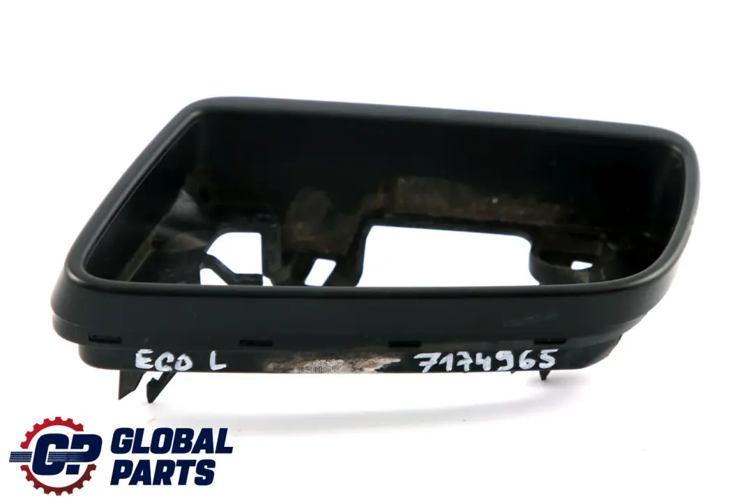 BMW E60 E61 E63 E64 Tray Left N/S Outside Mirror Ring Black - SKU 7174965 - Part number 7174965