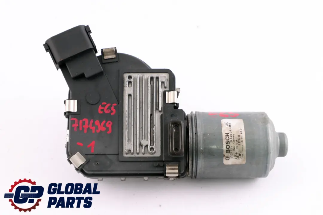 Front Wiper Motor 6976728 to BMW 7 Series 1 E65 E66 E67 with Part number 7174969 BMW 7 Series 1 E65 E66 E67 Front Wiper Motor 6976728 - SKU 7174969-1 - Part number 7174969