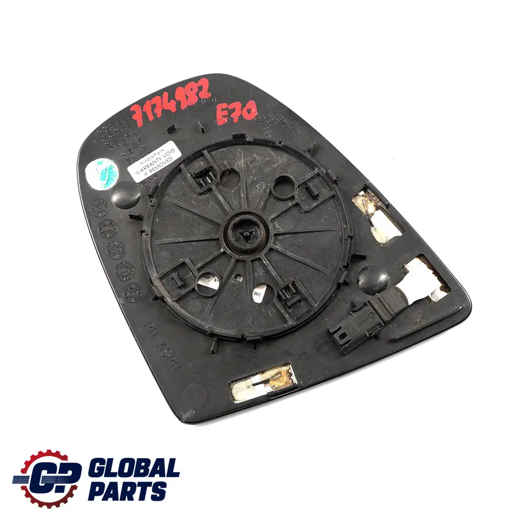 Rétroviseur extérieur droit verre chauffant grand angle Auto Dip pour BMW E70 E71 à propos du numéro de pièce 7174982 BMW E70 E71 Rétroviseur extérieur droit verre chauffant grand angle Auto Dip - SKU 7174982 - Numéro de pièce 7174982