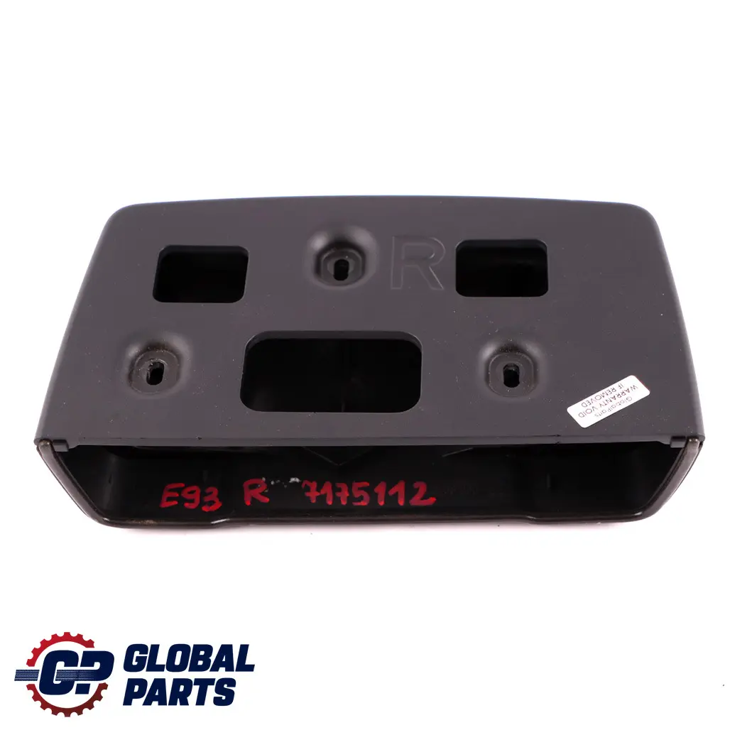 BMW 3 Series E93 Convertible Rear Right Rollover Cover Trim Panel Black - SKU 7175112 - Part number 7175112