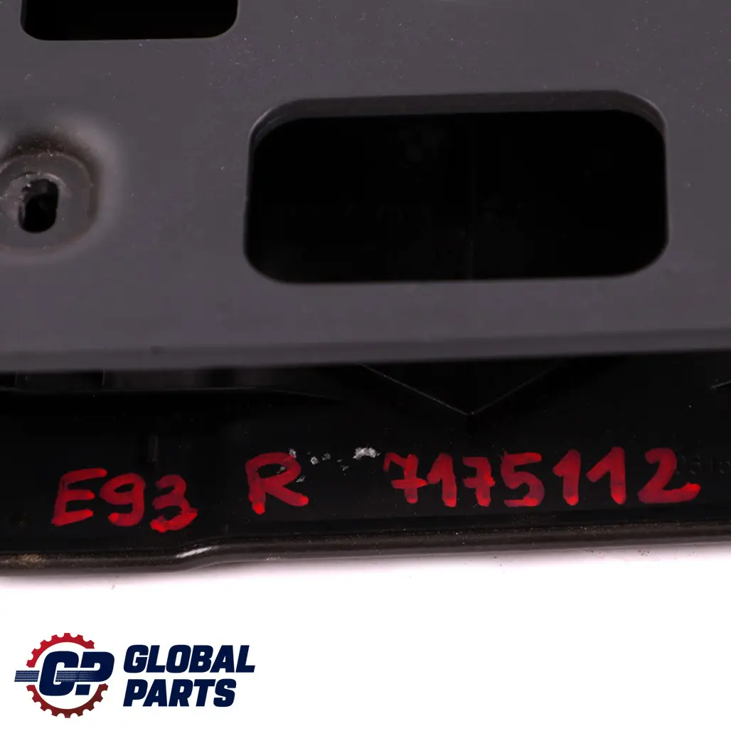 Right Rollover Cover Trim Panel Black to BMW 3 Series E93 Convertible Rear with Part number 7175112 BMW 3 Series E93 Convertible Rear Right Rollover Cover Trim Panel Black - SKU 7175112 - Part number 7175112