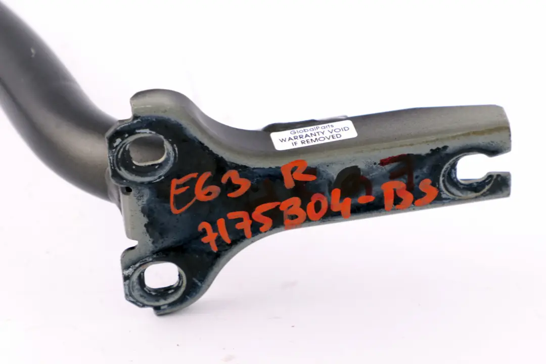 BMW 6 Series E63 Right Trunk Lid Boot Tailgate Hinge Arm O/S Black Sapphire - SKU 7175304-BS - Part number 7175304