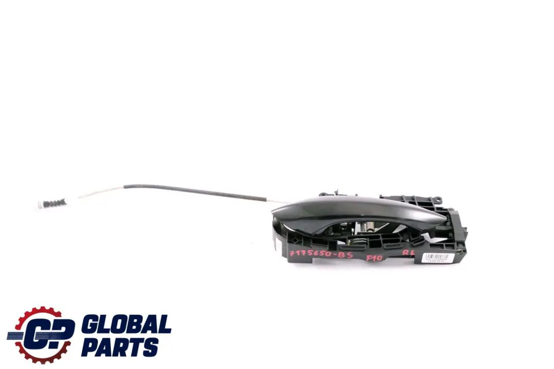 Hinterer Haltegriff Links Black Sapphire Schwarz für BMW 5 6 er F10 F11 F12 mit Teilenummer 7175649 BMW 5 6 er F10 F11 F12 Hinterer Haltegriff Links Black Sapphire Schwarz - SKU 7175649-BS - Teilenummer 7175649