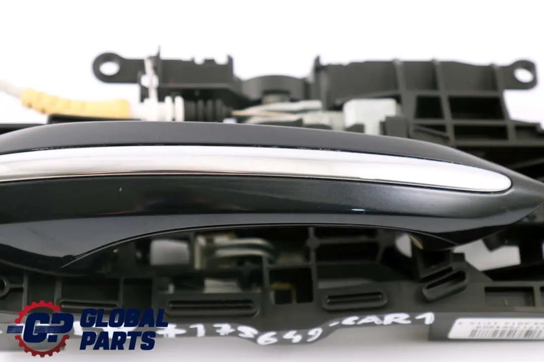 BMW 5 6 Series F10 F11 Outside Door Handle Rear Left N/S Carbonschwarz Black - SKU 7175649-CAR - Part number 7175649