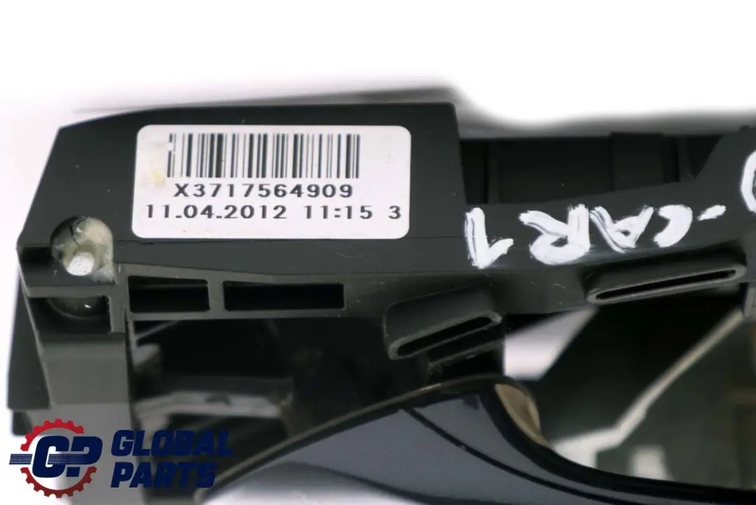 BMW 5 6 Series F10 F11 Outside Door Handle Rear Left N/S Carbonschwarz Black - SKU 7175649-CAR - Part number 7175649