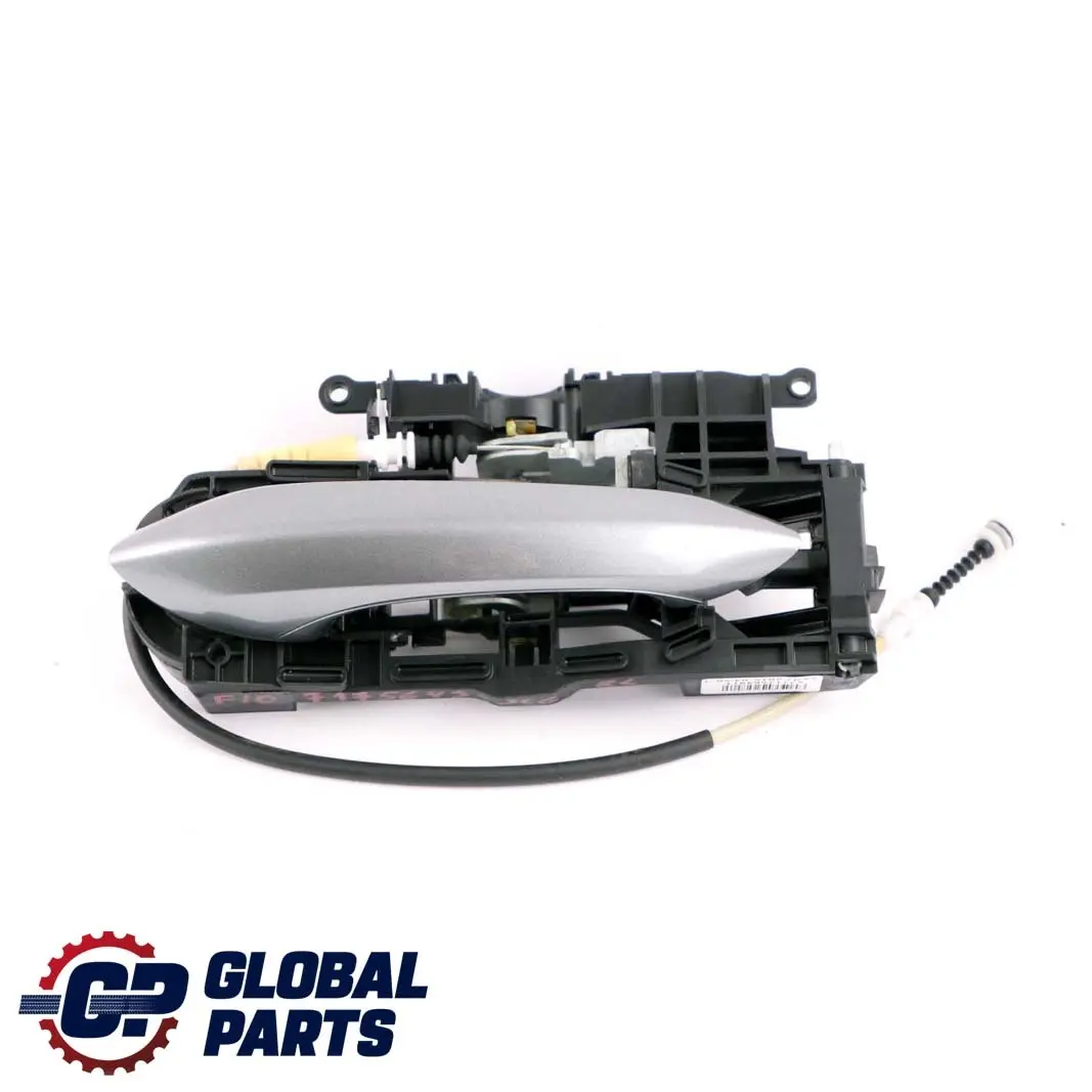 BMW 5 6 F10 F11 F12 Outside Door Handle Rear Left N/S Spacegrau Space Grey A52 - SKU 7175649-SCG - Part number 7175649