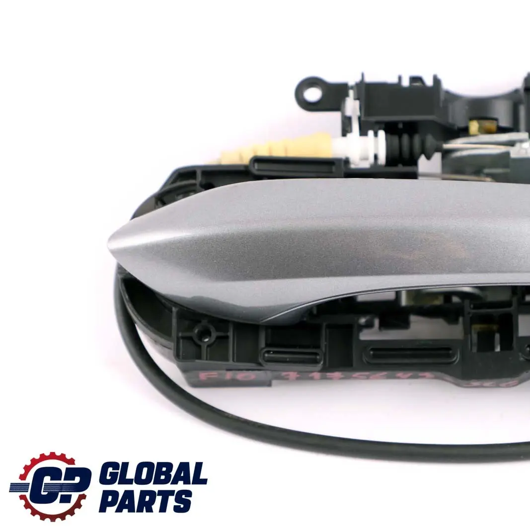 BMW 5 6 F10 F11 F12 Outside Door Handle Rear Left N/S Spacegrau Space Grey A52 - SKU 7175649-SCG - Part number 7175649