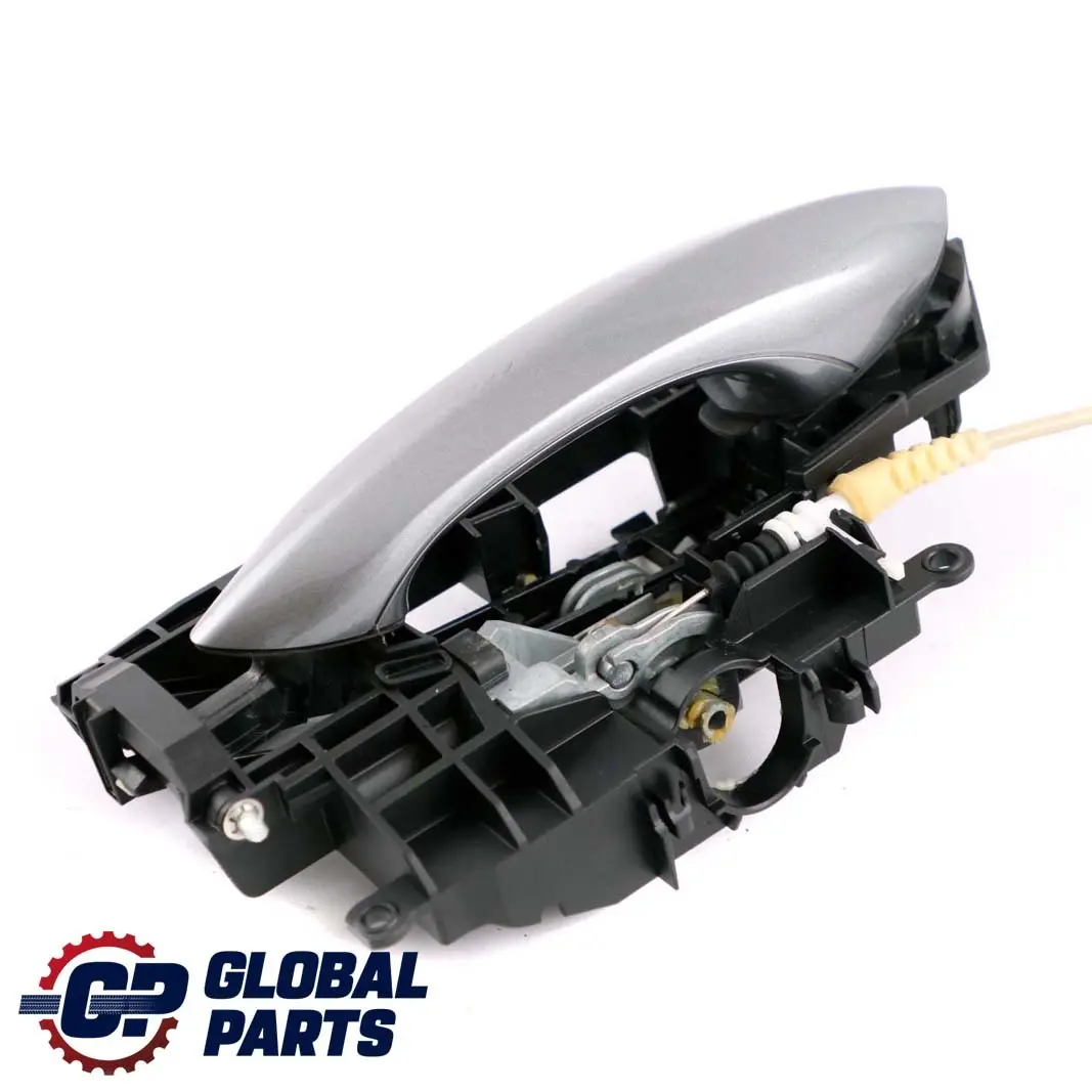 BMW 5 6 F10 F11 F12 Outside Door Handle Rear Left N/S Spacegrau Space Grey A52 - SKU 7175649-SCG - Part number 7175649