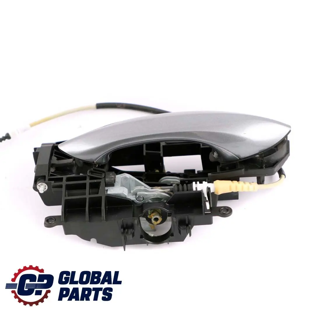 Outside Door Handle Rear Left N/S Spacegrau Space Grey A52 to BMW 5 6 F10 F11 F12 with Part number 7175649 BMW 5 6 F10 F11 F12 Outside Door Handle Rear Left N/S Spacegrau Space Grey A52 - SKU 7175649-SCG - Part number 7175649