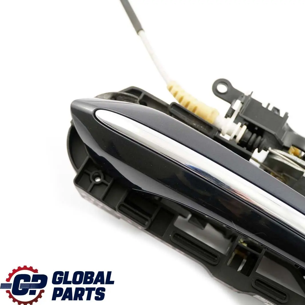 BMW 7 Series F01 F02 Rear Left N/S Grab Door Handle Carbonschwarz Black 416 - SKU 7175731-CAR - Part number 7175731