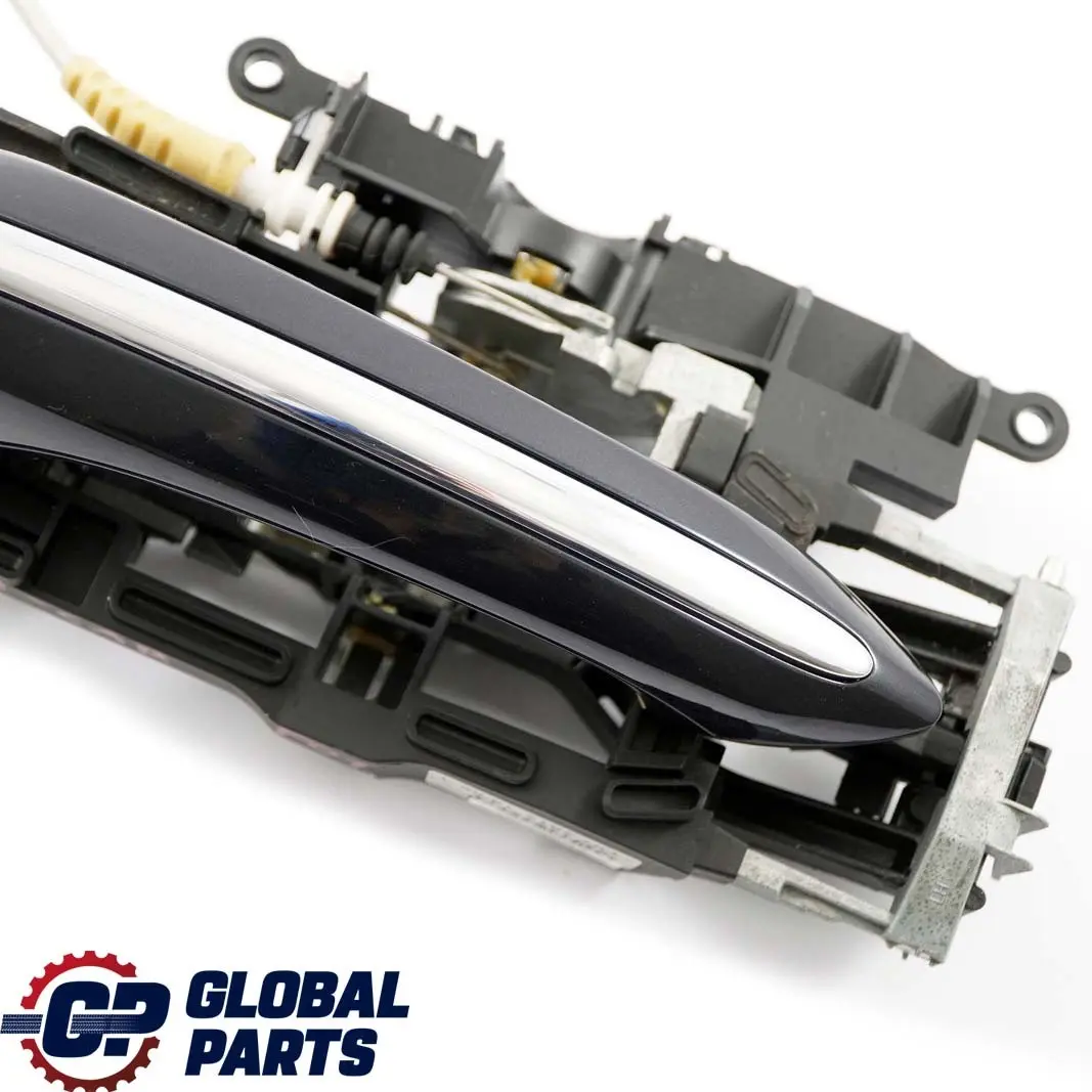 BMW 7 Series F01 F02 Rear Left N/S Grab Door Handle Carbonschwarz Black 416 - SKU 7175731-CAR - Part number 7175731