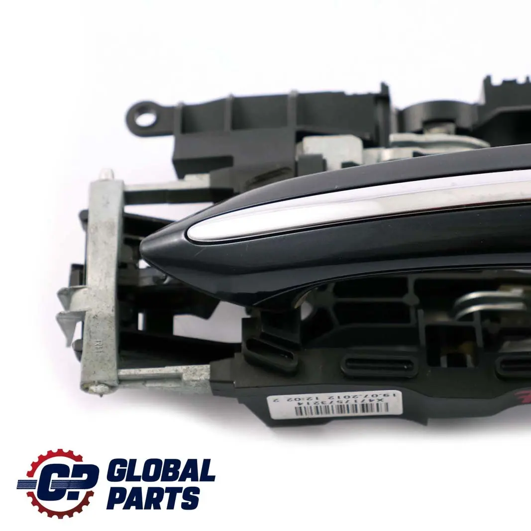 BMW F01 F02 Manija De La puerta trasera derecha Carbonschwarz Negro 416 - SKU 7175732-CAR - Número de pieza 7175732