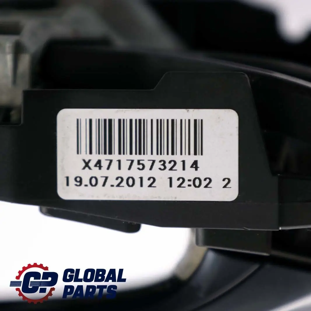 BMW 7 Series F01 F02 Rear Right O/S Grab Door Handle Carbonschwarz Black 416 - SKU 7175732-CAR - Part number 7175732