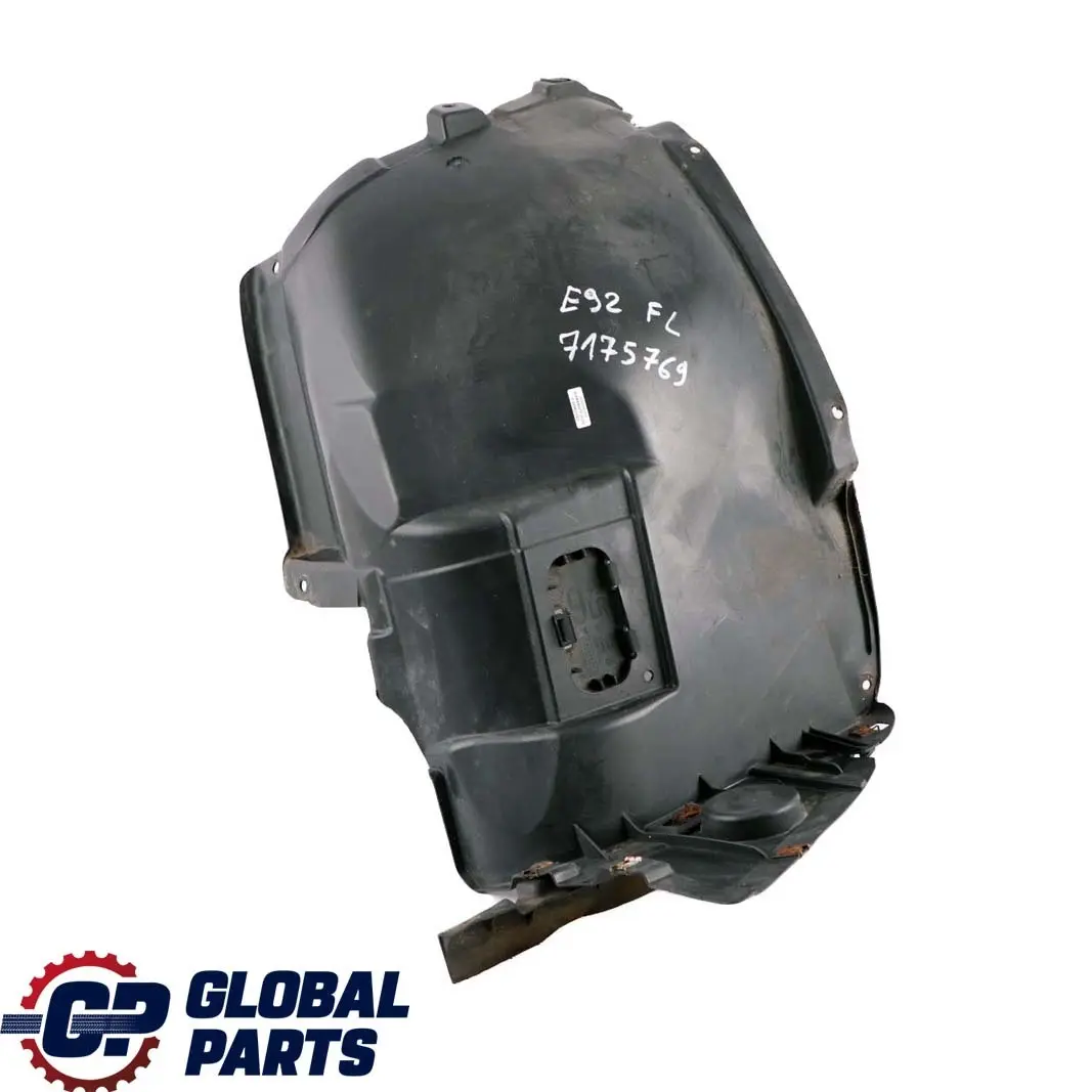 Housse de passage de roue inférieure gauche pour BMW E92 E93 à propos du numéro de pièce 7175769 BMW E92 E93 Housse de passage de roue inférieure gauche - SKU 7175769 - Numéro de pièce 7175769