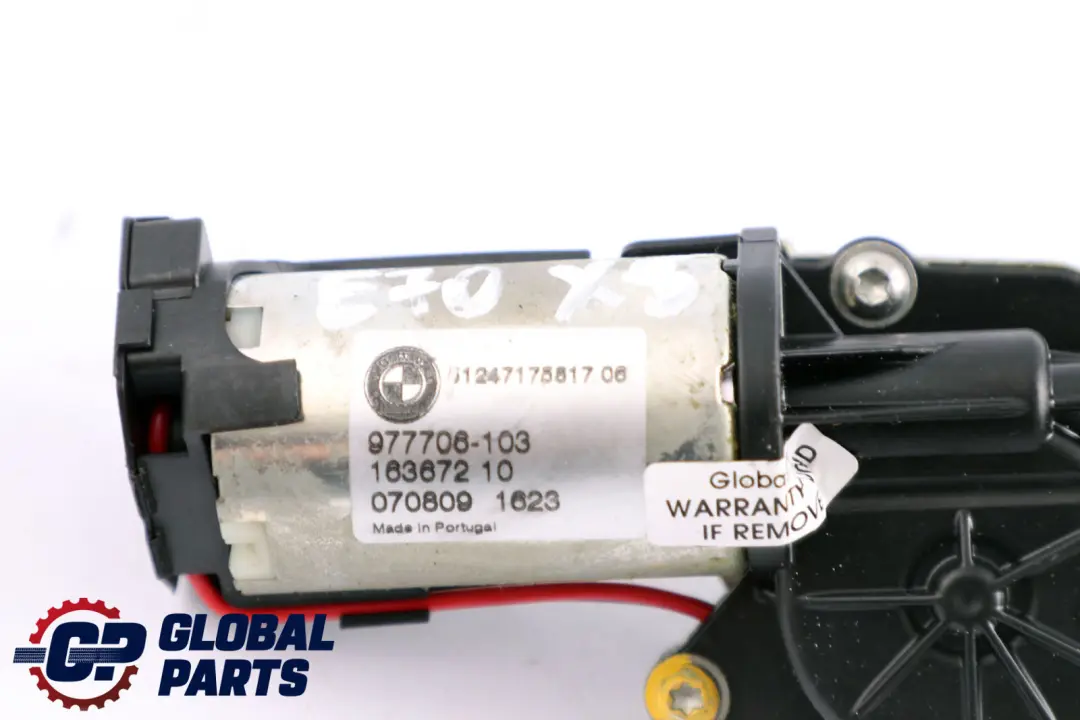 BMW X5 E70 Lower Tailgate Soft Close Aid Lock Actuator Rear Lid - SKU 7175817 - Part number 7175817