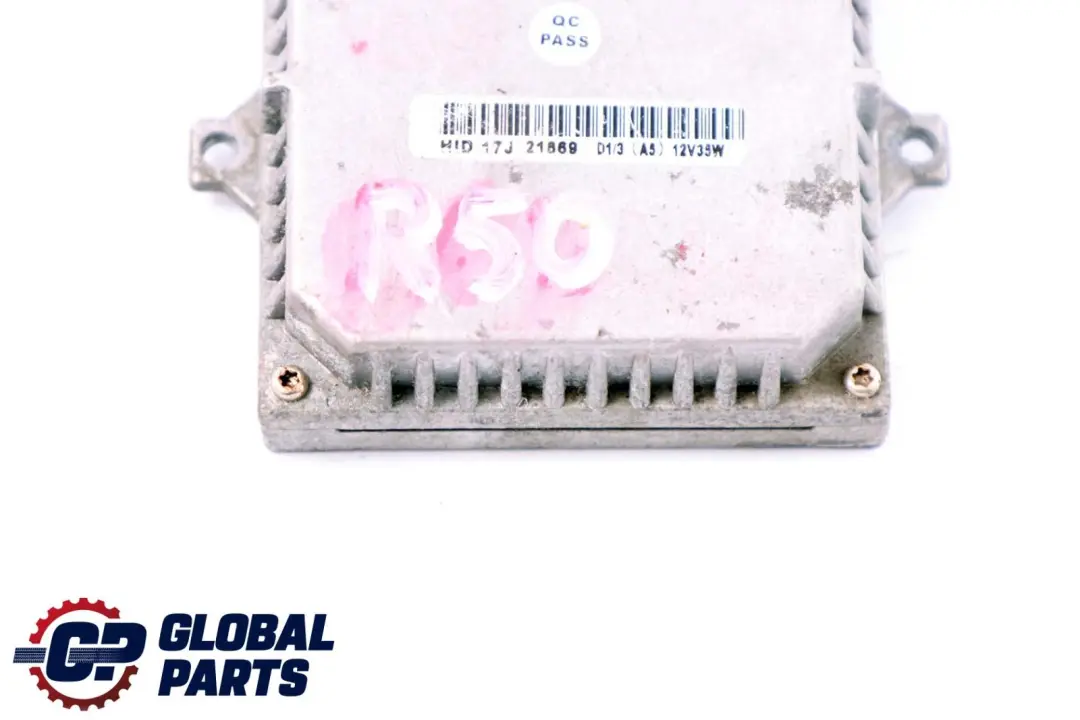Control Unit Xenon Light 1307329082 to BMW E46 E63 X3 E83 MINI R50 R53 with Part number 7176068 BMW E46 E63 X3 E83 MINI R50 R53 Control Unit Xenon Light 1307329082 - SKU 7176068-1 - Part number 7176068