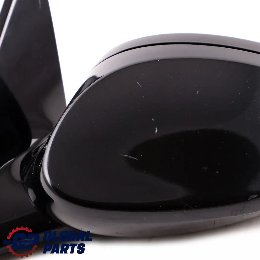 BMW 3 E92 E93 1 M Sport Left Heated Wing Mirror Memory N/S Black Sapphire 475 - SKU rhd-7176189-BS1 - Part number 7176189