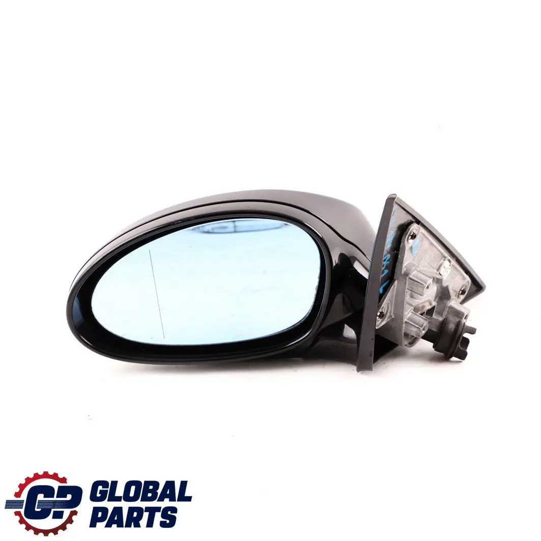BMW 3 E92 E93 1 M Sport Left Heated Wing Mirror Memory N/S Black Sapphire 475 - SKU rhd-7176189-BS1 - Part number 7176189
