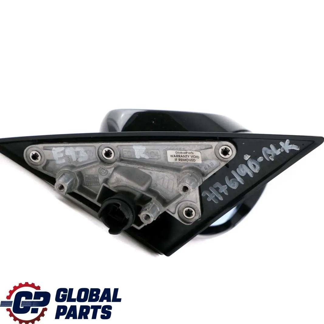 Right Heated Wing Mirror With Memory O/S Black to BMW 3 Series E92 E93 M Sport with Part number 7176190 BMW 3 Series E92 E93 M Sport Right Heated Wing Mirror With Memory O/S Black - SKU 7176190-BLK - Part number 7176190