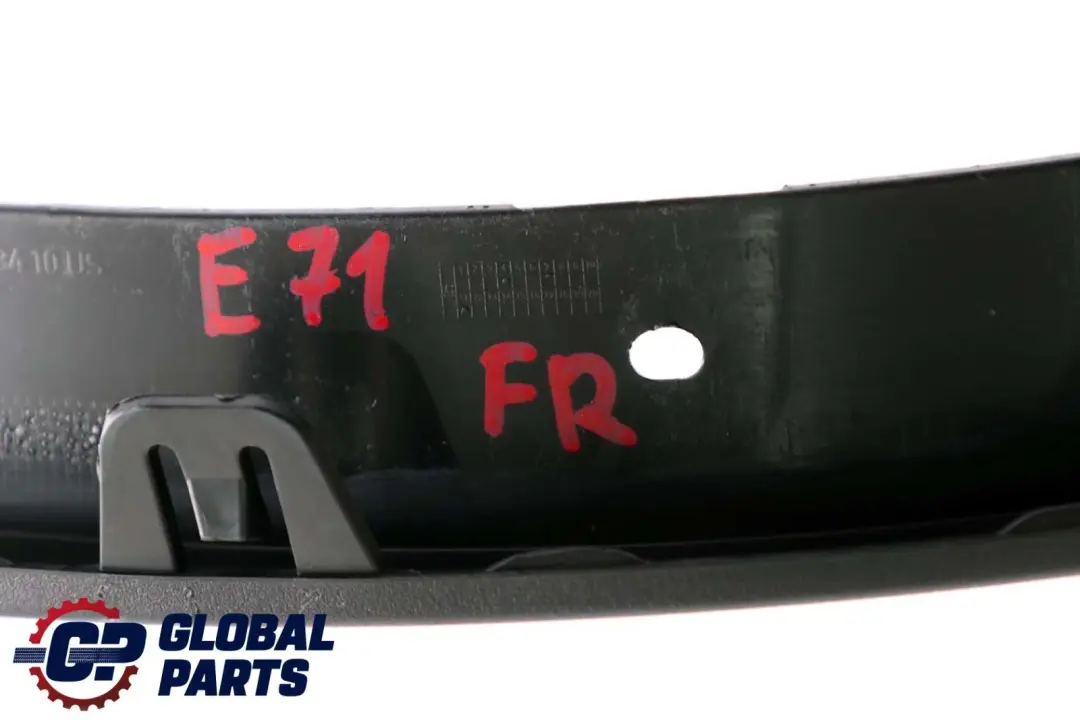BMW X6 E71 Rivestimento passaruota anteriore destro Nero - SKU 7176236 - Numero di parte 7176236