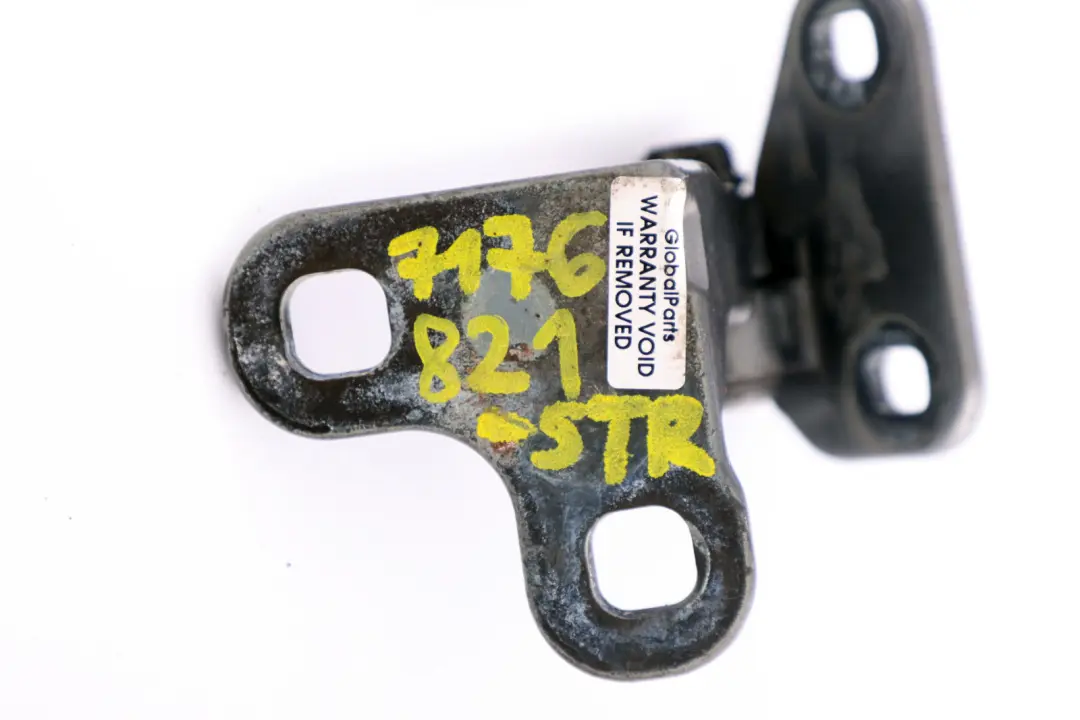 Door Hinge Front Top Left N/S Sterlingrau Silver 7036787 to BMW Z4 Series E85 E86 with Part number 7176821 BMW Z4 Series E85 E86 Door Hinge Front Top Left N/S Sterlingrau Silver 7036787 - SKU 7176821-STR - Part number 7176821
