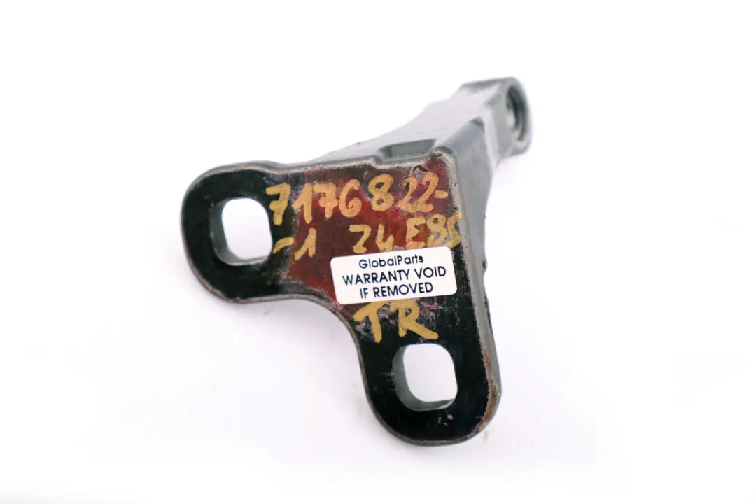 Door Hinge Front Top Upper Right O/S Black to BMW Z4 Series E85 E86 with Part number 7176822 BMW Z4 Series E85 E86 Door Hinge Front Top Upper Right O/S Black - SKU 7176822-1 - Part number 7176822