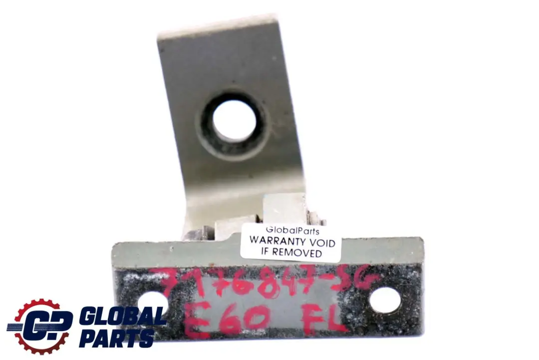 Front Left N/S Door Hinge Upper Sparkling Graphite A22 to BMW 5 Series E60 E61 with Part number 7176847 BMW 5 Series E60 E61 Front Left N/S Door Hinge Upper Sparkling Graphite A22 - SKU 7176847-SG - Part number 7176847