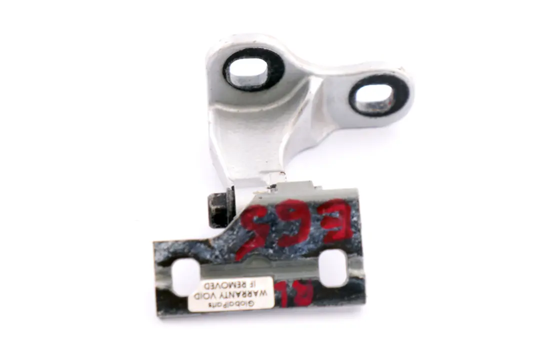 BMW E65 Bisagra superior puerta delantera trasera izquierda color plata titanio - SKU 7176859-TS - Número de pieza 7176859
