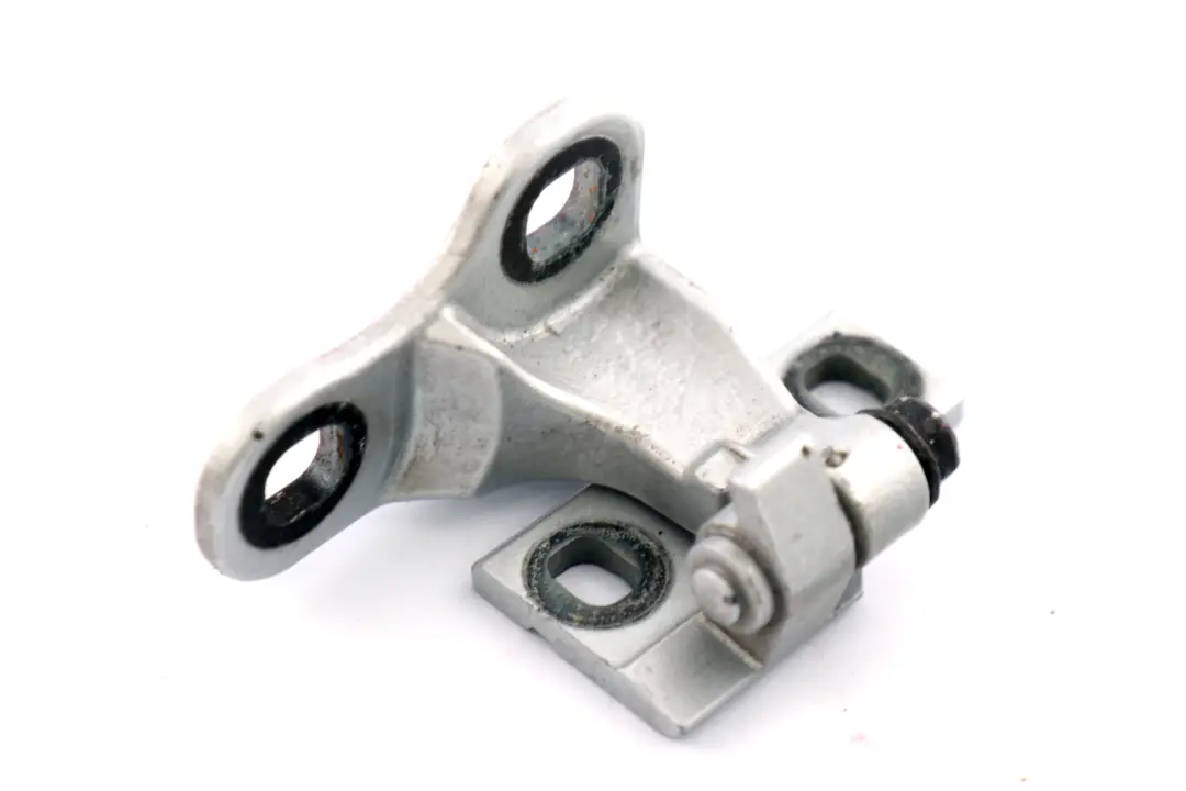 BMW E65 Bisagra superior puerta delantera derecha lado conductor plata titanio - SKU 7176860-TS - Número de pieza 7176859