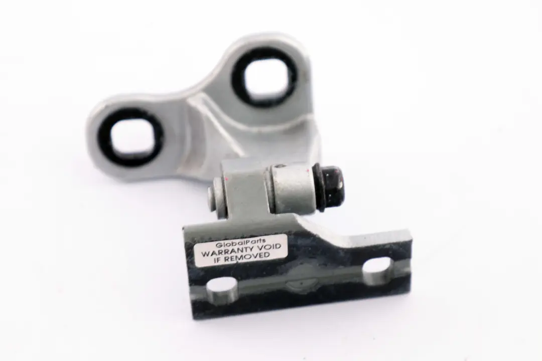 Bisagra superior puerta delantera derecha lado conductor plata titanio para BMW E65 con número de pieza 7176859 BMW E65 Bisagra superior puerta delantera derecha lado conductor plata titanio - SKU 7176860-TS - Número de pieza 7176859