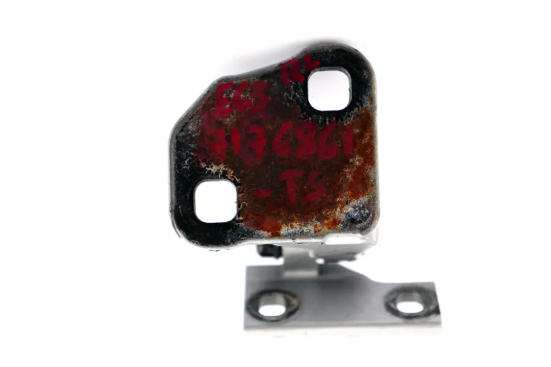 Door Hinge Bottom Lower Left N/S Titan Silver to BMW 7 Series E65 E66 E67 with Part number 7176861 BMW 7 Series E65 E66 E67 Door Hinge Bottom Lower Left N/S Titan Silver - SKU 7176861-TS - Part number 7176861