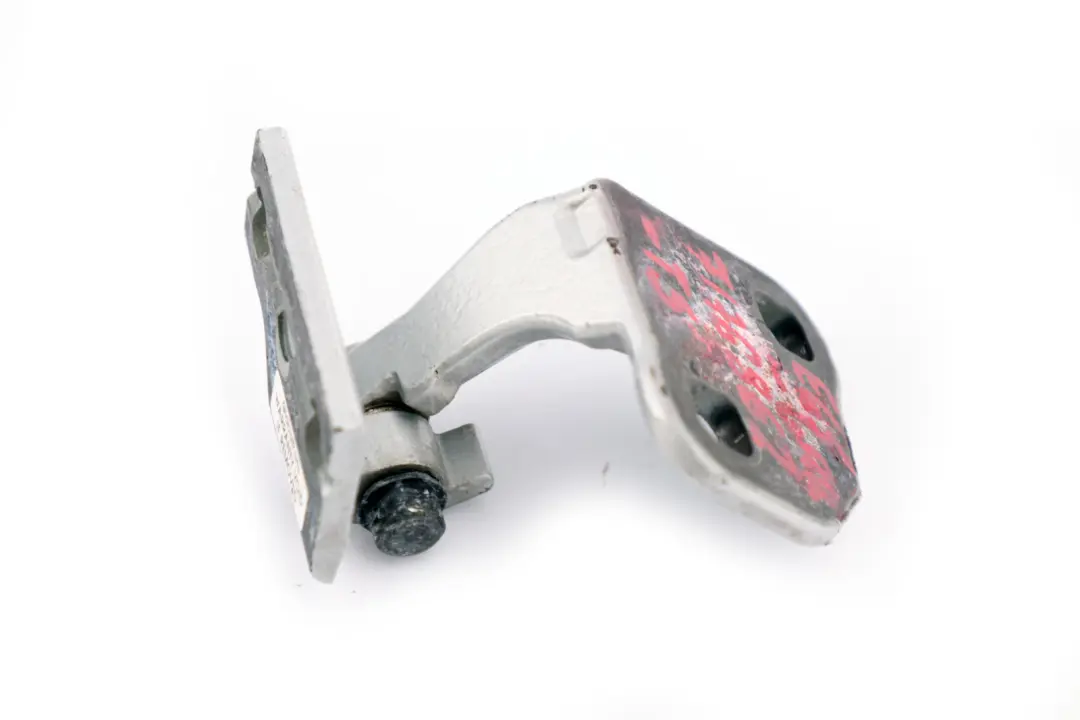 BMW 7 Series E65 E66 E67 Door Hinge Bottom Lower Right O/S Titan Silver - SKU 7176862-TS - Part number 7176862